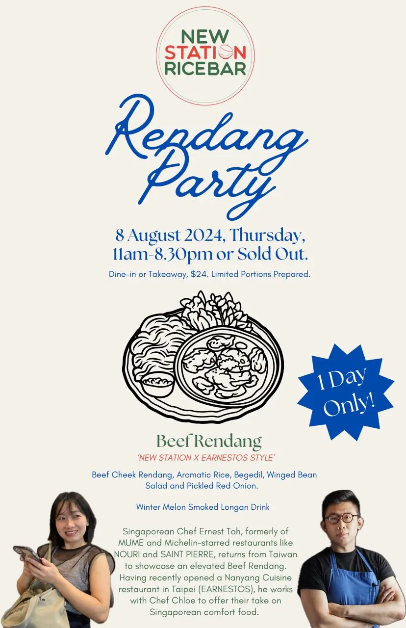 Rendang Party Flyer