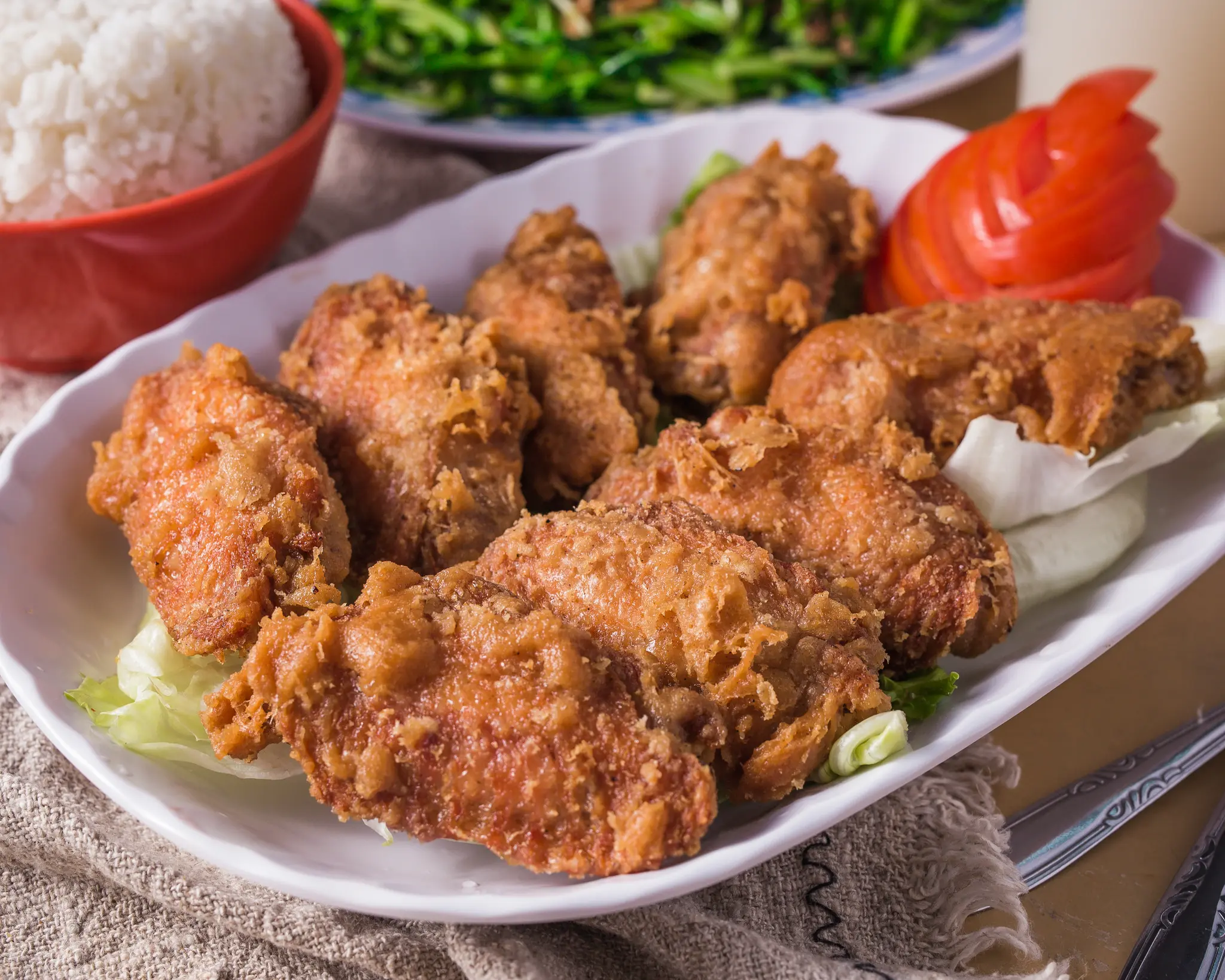 New Station Snack Bar Har Cheong Kai/Fried Prawn Pate Chicken